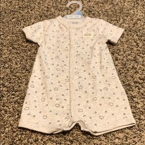 Button up one piece outfit